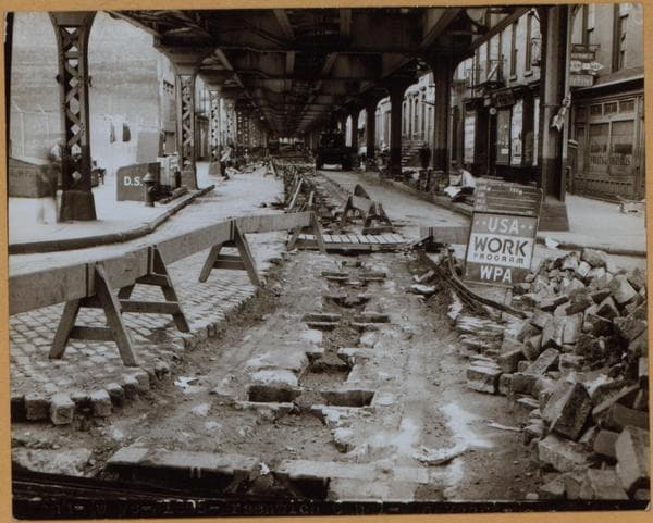 Manhattan: Greenwich Street - Gansevoort Street, 1937