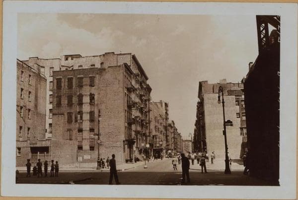 Manhattan: Cannon Street - Broome Street, 1939