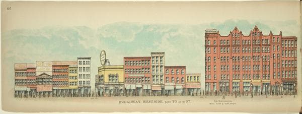 Broadway, West Side. 34th to 37th St., 1899