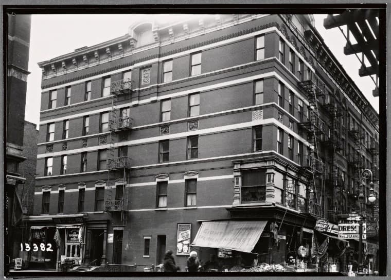 Street view: W. 136th St - 8th Ave., Manhattan, 1934