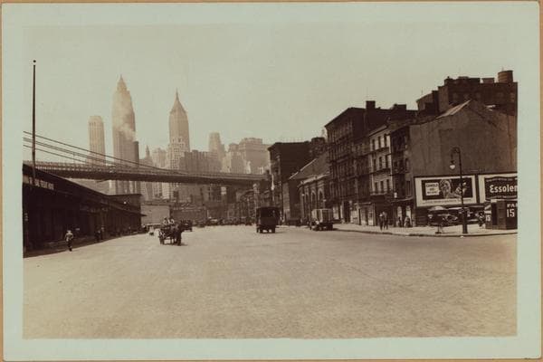 Manhattan: South Street - Catherine Slip, 1933