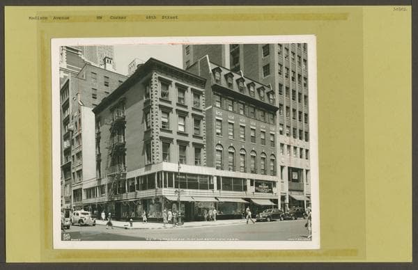 Madison Avenue #412-16 - 48th Street, northwest corner, 1957