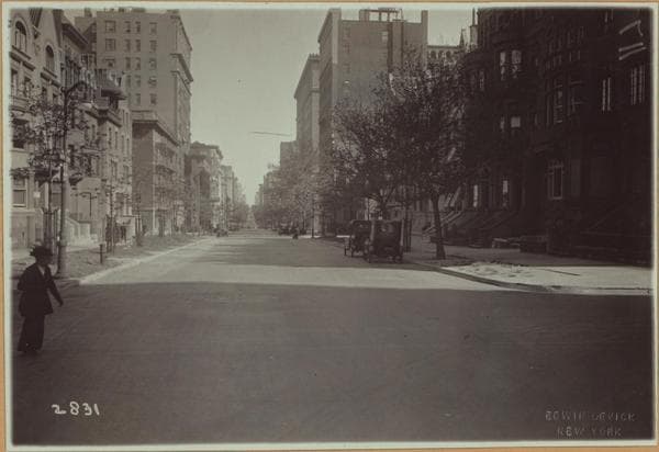 Manhattan: West End Avenue - 76th Street (West), 1921
