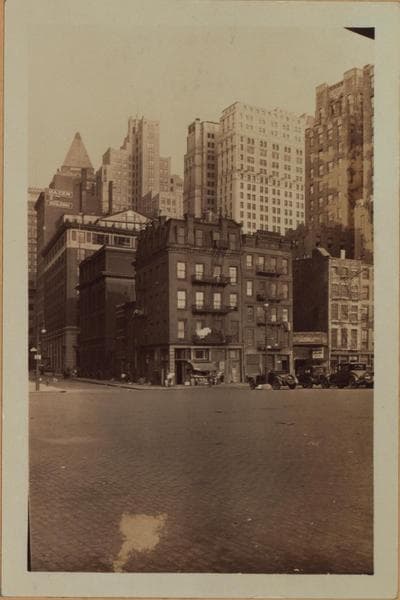Manhattan: West Street - Carlisle Street, 1927–1929