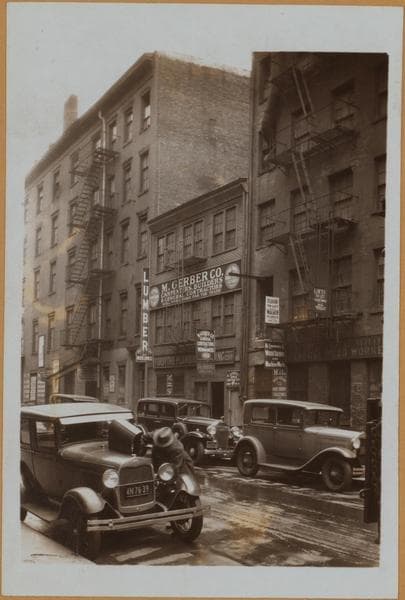 Manhattan: Baxter Street - Grand Street, 1932