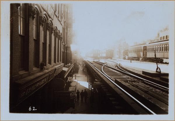 Manhattan: Greenwich Street - Cortlandt Street, 1900