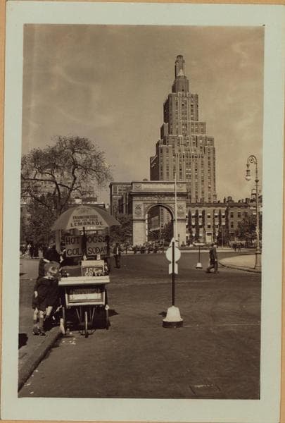 Manhattan: Washington Square South - Thompson Street, 1935