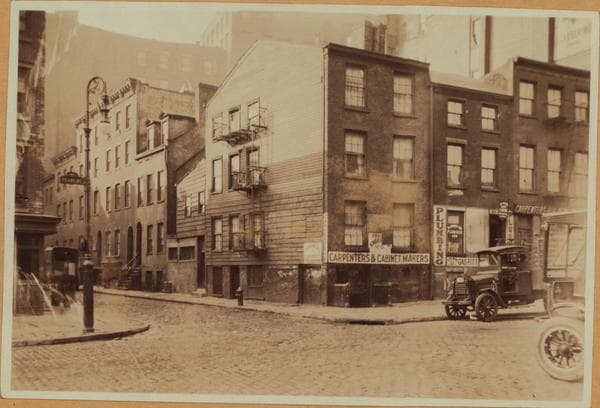 Manhattan: Pearl Street - Vandewater Street, 1922