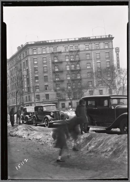 Dewey Square Hotel: W. 117th St.-7th Av.-St. Nicholas, Manhattan, 1936