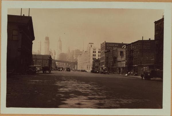 Manhattan: South Street - Pike Slip, 1931