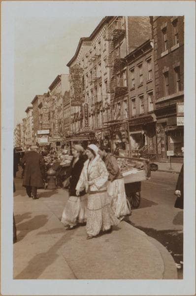 Manhattan: Clinton Street - Delancey Street, 1936