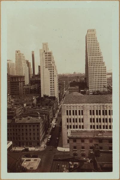 Manhattan: Old Slip - Front Street, 1934