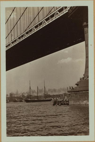 Bridges - Manhattan Bridge., 1934