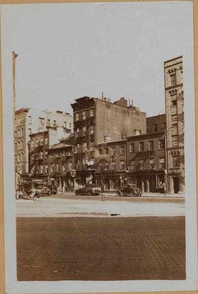 Manhattan: Carmine Street - Varick Street, 1933