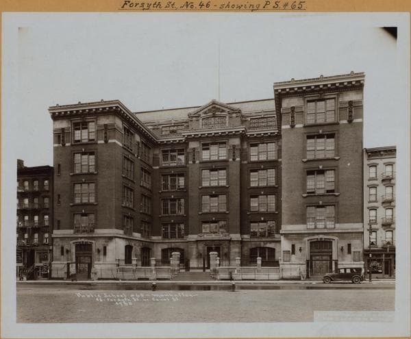 Manhattan: Forsyth Street - Canal Street, 1920