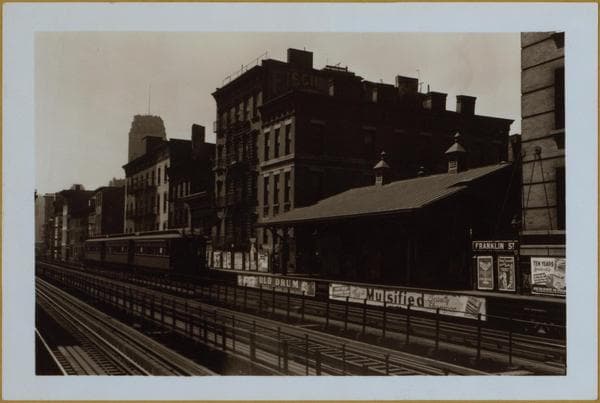 Manhattan: Franklin Street - Greenwich Street, 1940