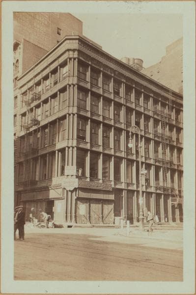 Manhattan: Houston Street (West - Broadway, 1929