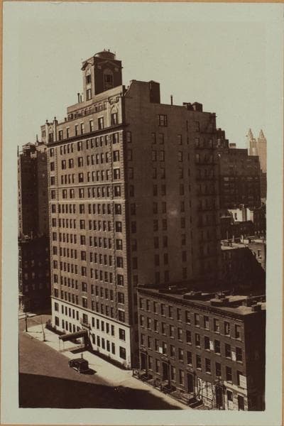 Manhattan: Sutton Place - 57th Street, 1933