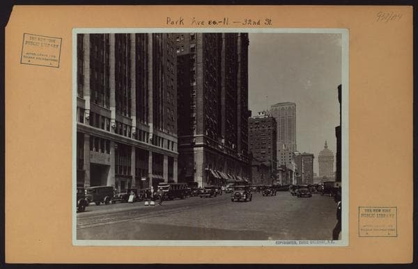 Manhattan: Park Avenue - 32nd Street, 1930