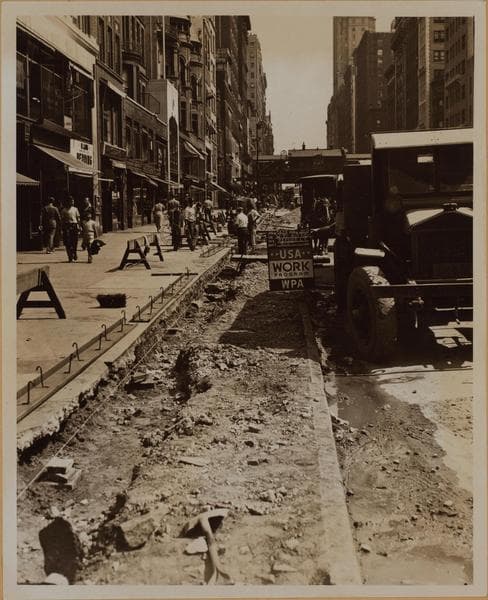 Manhattan: 72nd Street (West) - Columbus Avenue, 1936