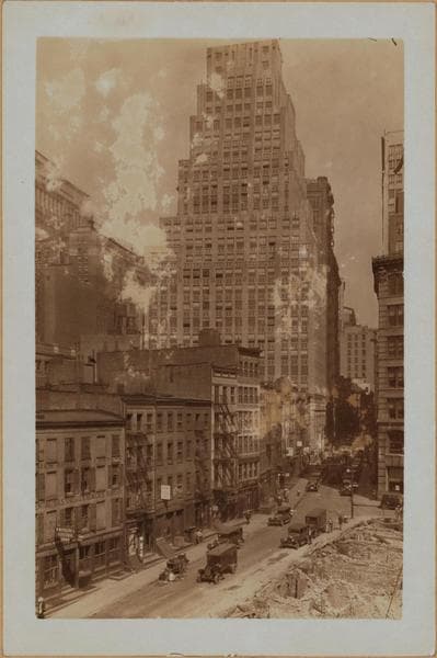 Manhattan: John Street - Pearl Street, 1928
