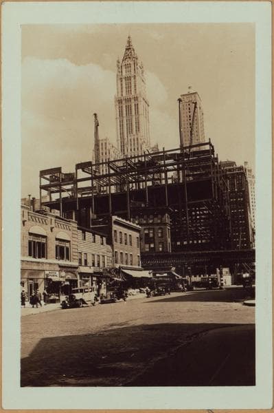 Manhattan: Vesey Street - Washington Street, 1934–1935