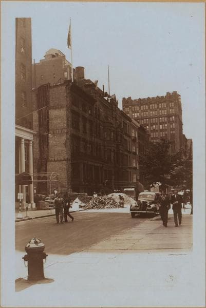 Manhattan: Gramercy Park South - Irving Place, 1938