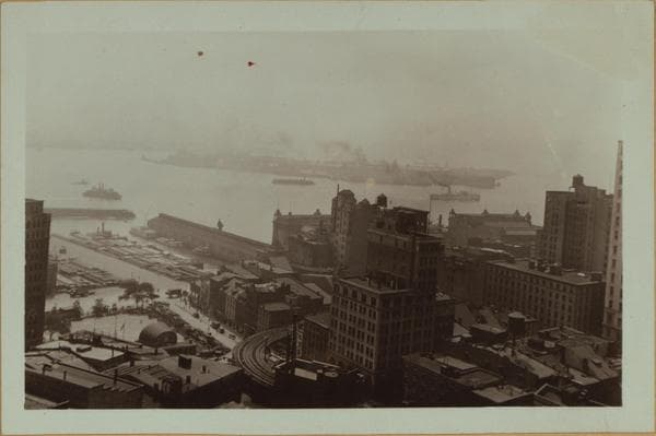 General view - Wall Street - Southeast., 1929