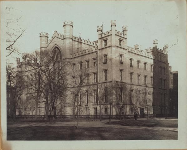 Manhattan: Washington Square East - Washington Place, 1890