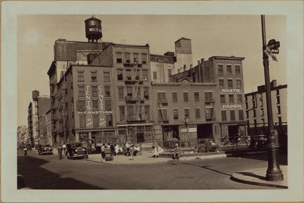 Manhattan: Rutgers Slip - Cherry Street, 1936