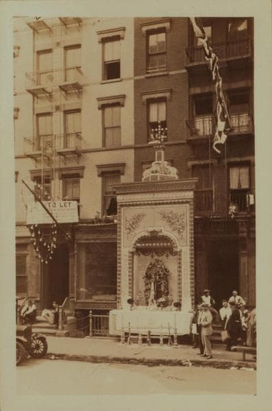 Feast of Santa Rosalia., 1929