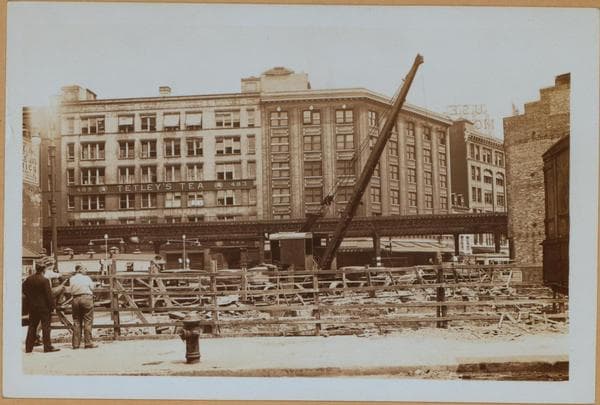 Manhattan: Greenwich Street - Canal Street, 1935