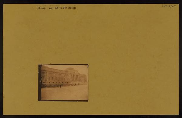 Manhattan: 5th Avenue - 80th Street, 1906