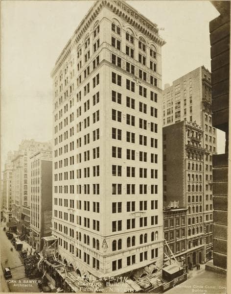 Manhattan: 5th Avenue - 43rd Street, 1916