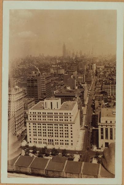 Manhattan: Worth Street - Lafayette Street, 1932