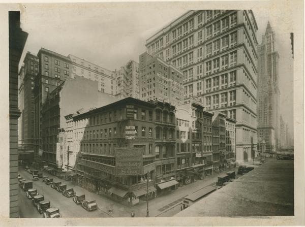 Broadway between Cortlandt Street and Dey Street, 1931