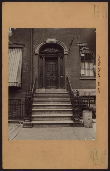 Manhattan: Morton Street - Hudson Street, 1918