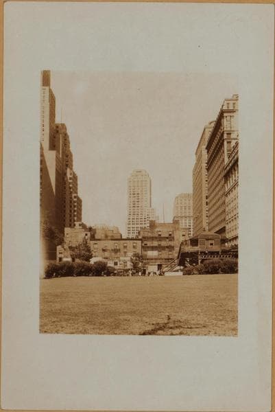 Manhattan: Battery Place - Washington Street, 1932