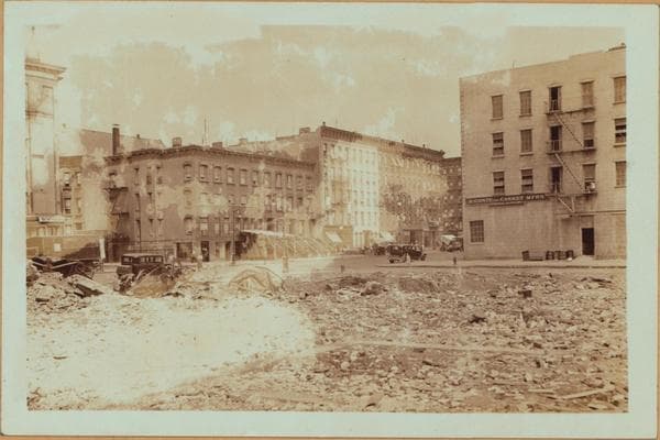 Manhattan: Pleasant Avenue - 115th Street, 1935