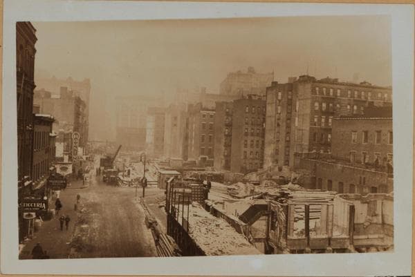 Manhattan: Houston Street - Broadway, 1929