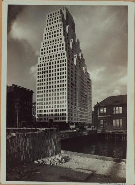 Manhattan: South Street - Wall Street, 1927
