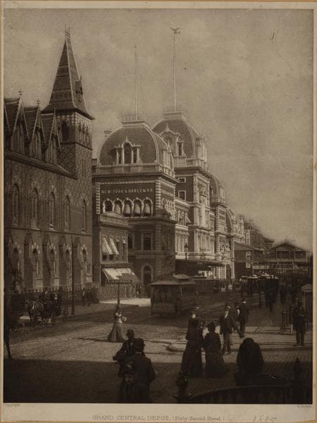Manhattan: 42nd Street - Vanderbilt Avenue, 1885