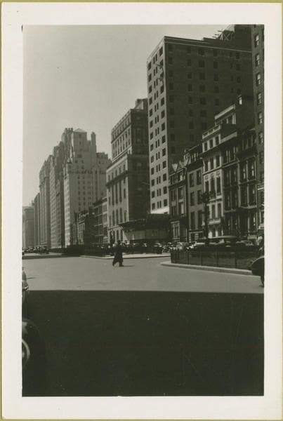 Park Avenue - 37th Street, west side, 1940-04-11