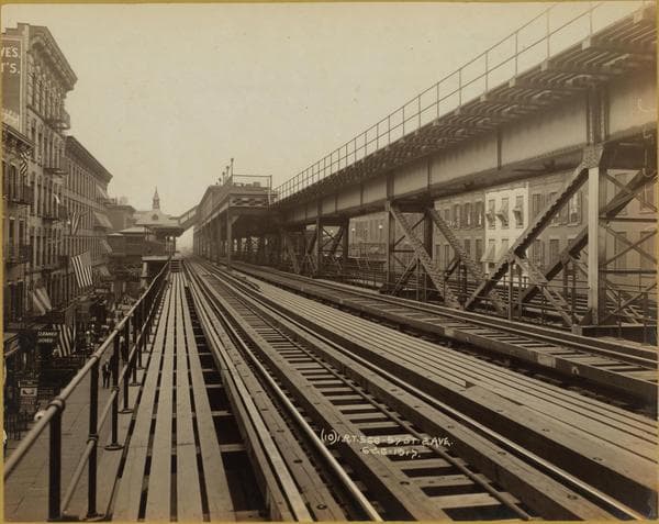 Manhattan: 2nd Avenue - 57th Street, 1917