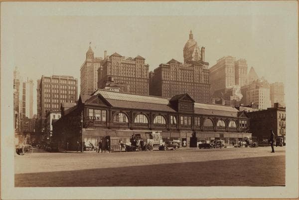 Manhattan: West Street - Vesey Street, 1927