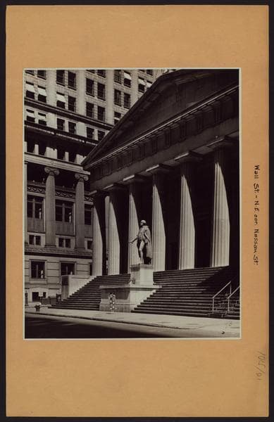 Manhattan: Wall Street - Nassau Street