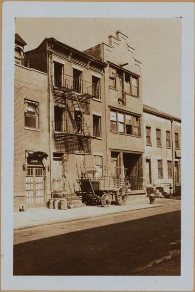 Manhattan: Front Street - Gouverneur Slip, 1937