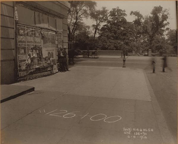 Manhattan: 7th Avenue - Central Park South, 1915
