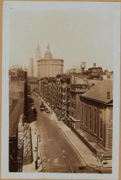 Manhattan: Henry Street - Market Street, 1927