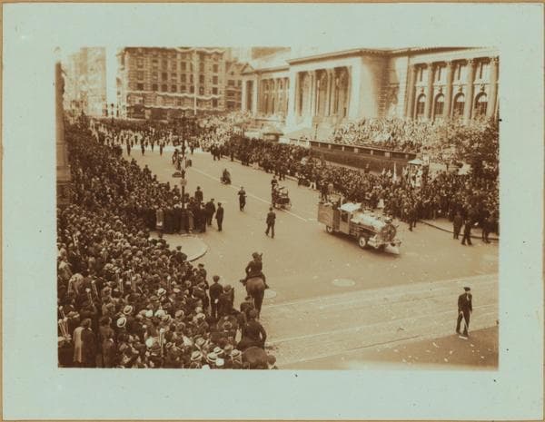 Celebrations - Parades - Municipal Events - American Legion Parade., 1937